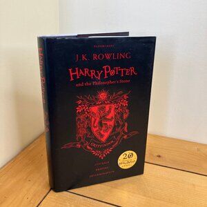 Harry Potter and the Philosopher's Stone Hardcover Book Gryffindor Edition 2017